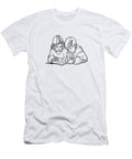 1 Boy and Girl Studying Csa Images T-Shirt