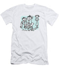 1 Boy Getting Help with Math Homework From His Confused Father While Mother Looks on Csa Images T-Shirt