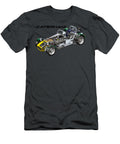 1 British Lightweight Sport Car Caterham Super 7 Cutaway Automotive Art Vladyslav Shapovalenko T-Shirt