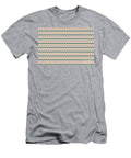 1 Brown Cream Green Chevron Horizontal Line Pattern Petite Patterns T-Shirt