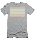 1 Brown Cream Mint Chevron Horizontal Line Pattern Petite Patterns T-Shirt
