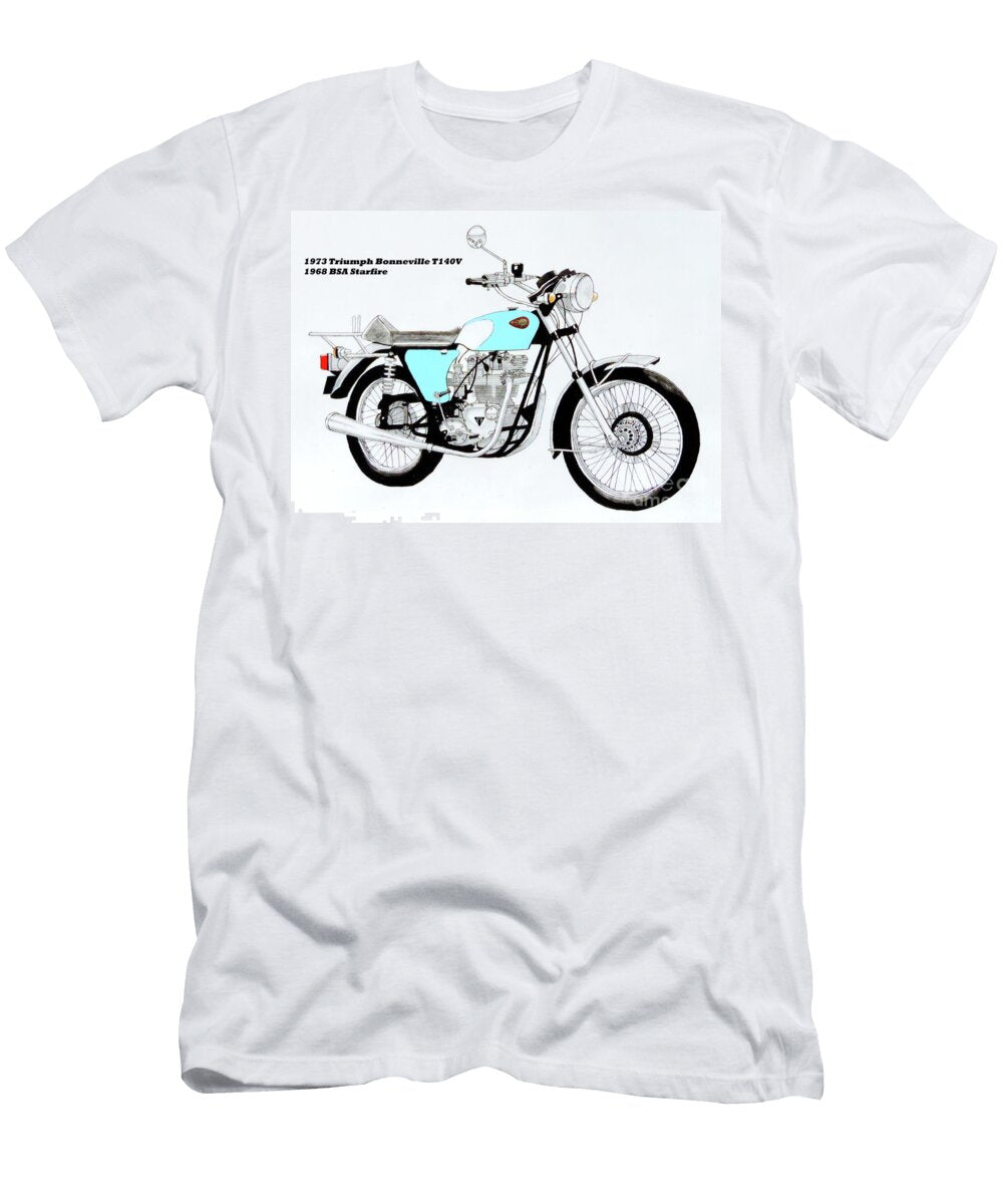 1 Bsa Triumph Stephen Brooks T-Shirt