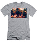 1 Buffalo Stampede in a Jack Kirby Style Gentle a By Asar Studios Celestial Images T-Shirt