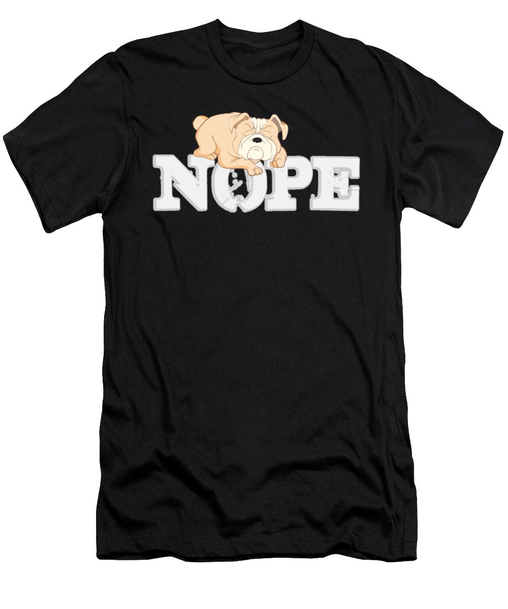 1 Bulldog Nope Tinh Tran Le Thanh T-Shirt
