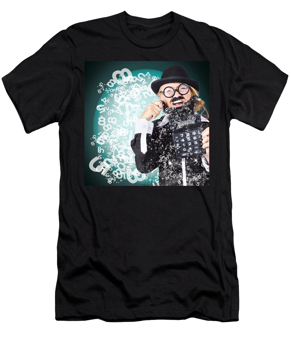 1 Business Accountant Crying Numbers and Figures Ryan Jorgensen T-Shirt