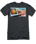 1 Businessman Pointing and Expanding Graphs on Modern Touch Screen Laptop Milleflore Images T-Shirt