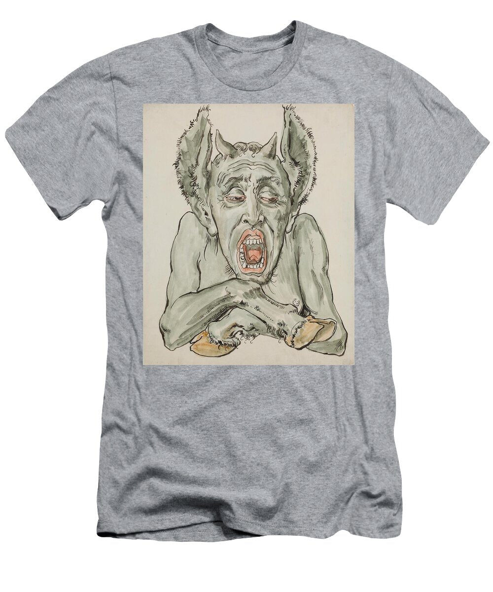 1 Bust of the Devil with an Open Mouth Jan Matejko Polish T-Shirt