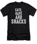 1 Cats Naps and Snacks Jacob Zelazny T-Shirt