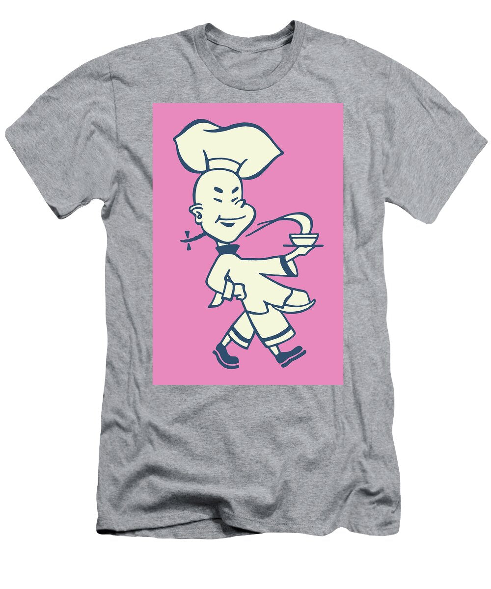 1 Chef Holding Bowl Csa Images T-Shirt