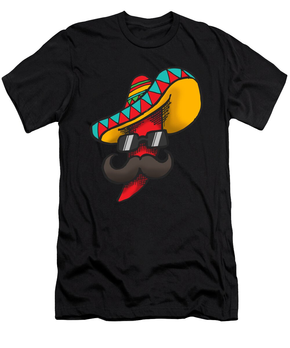 1 Cinco De Mayo Tequila Mexico Chili Mexican Nachos Gift Thomas Larch T-Shirt