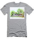 1 Circle House 504 West Virginia Street Mckinney Painting Kim Guthrie T-Shirt