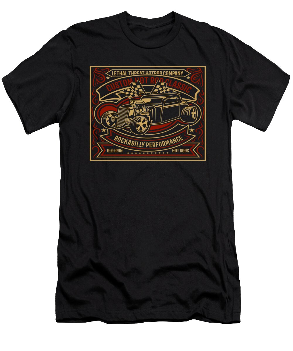 1 Classic Car Vintage Motorcar Classic Car Rider Florian Dold Art T-Shirt