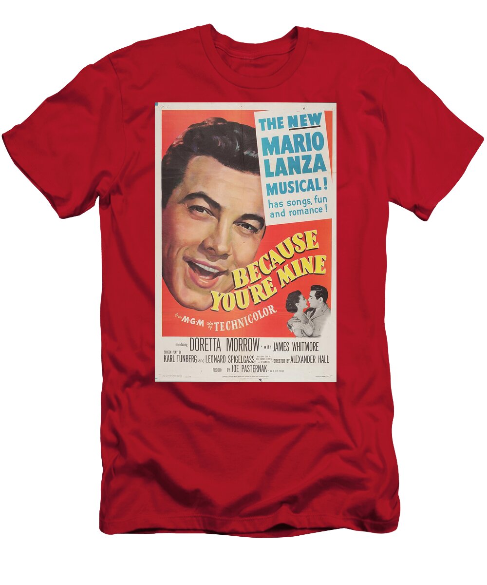 1 Classic Movie Poster Because Youre Mine Esoterica Art Agency T-Shirt