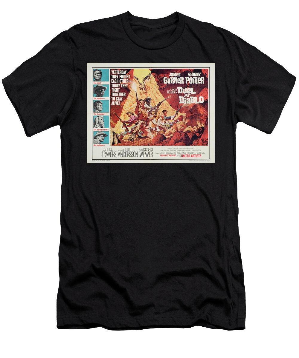 1 Classic Movie Poster Duel At Diablo Esoterica Art Agency T-Shirt
