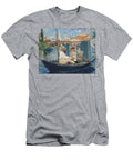 1 Claude Monet Painting on His Studio Boat Edouard Manet T-Shirt