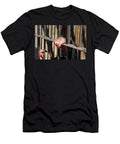 1 Close Up of Chimpanzees Hand Clutching Bars of Enclosure Doug Allan Natureplcom T-Shirt
