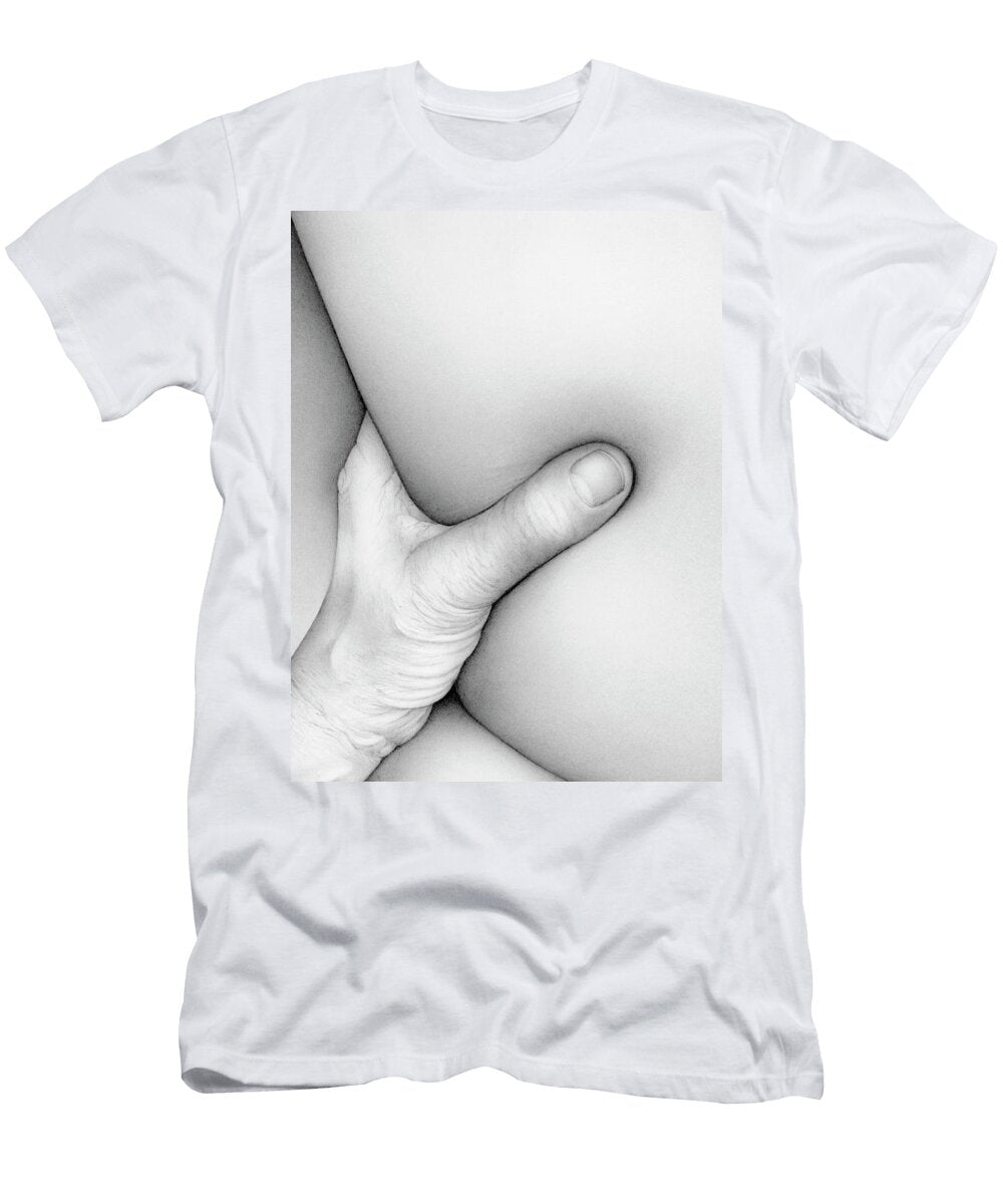 1 Close Up of Hand Squeezing Skin Ikon Ikon Images T-Shirt