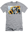 1 Close Up of Waffles with Tasty Fruits Cranberries Cherries and Joaquin Corbalan T-Shirt