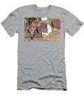 1 Coconut Slices with Chocolate on Wooden Table Oleg Yermolov T-Shirt
