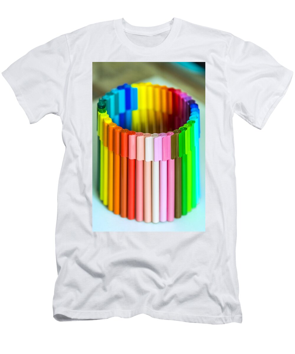 1 Color Pens Jijo George T-Shirt