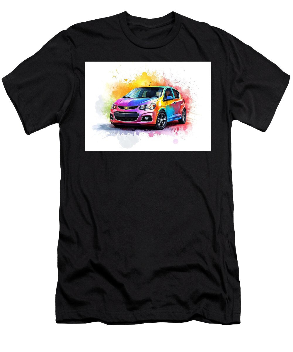 1 Colorful Car Design Illustration Lowell Harann T-Shirt
