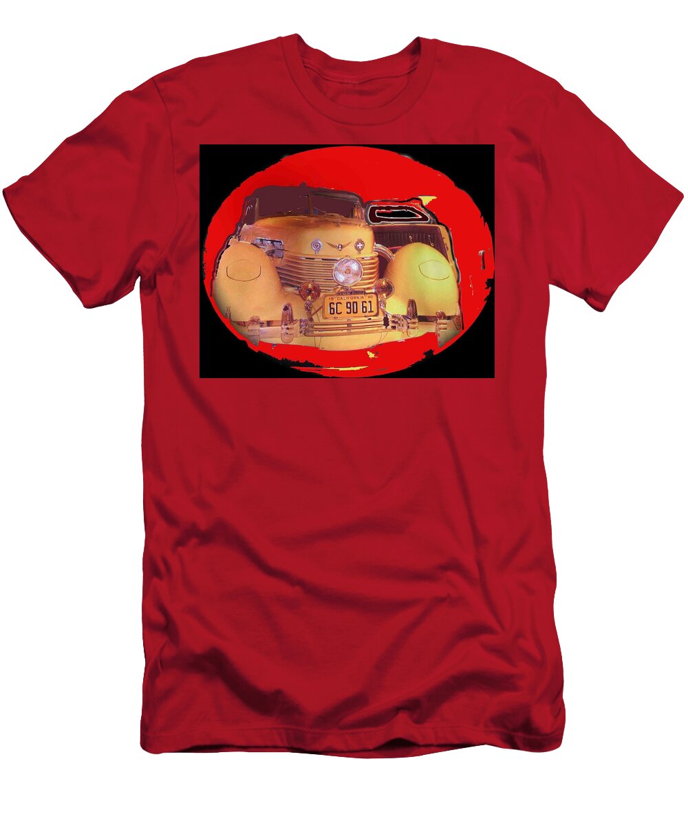 1 Completely Restored Tom Mix Death Car 1937 812 Cord Supercharged Phaeton David Lee Guss T-Shirt