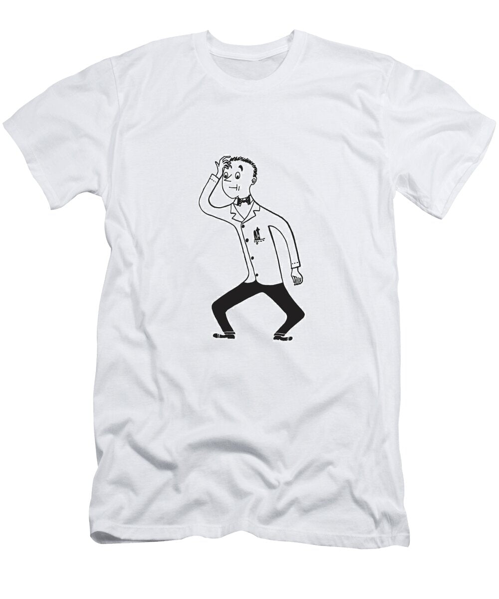 1 Confused Waiter Csa Images T-Shirt