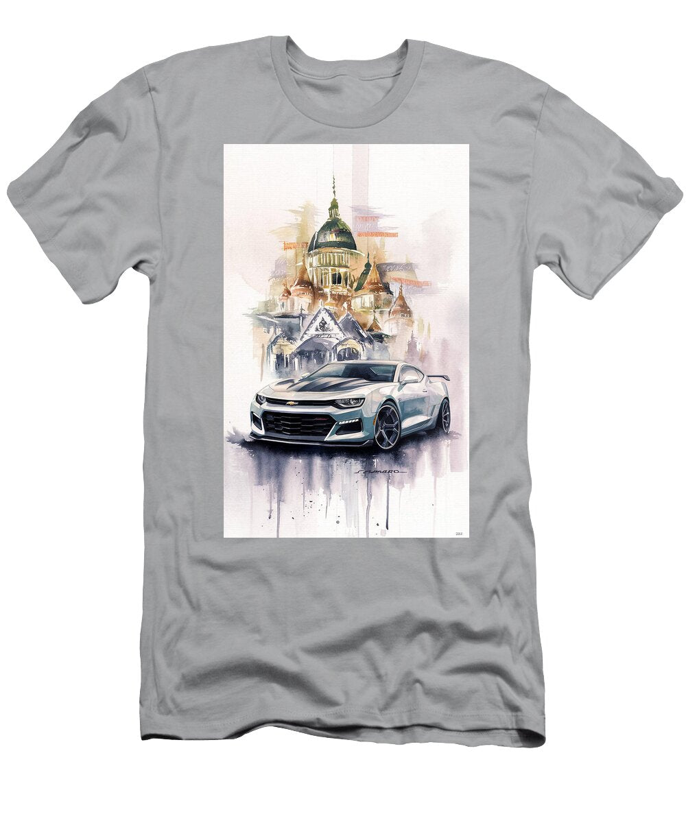 1 Cool Colors 2015 Chevrolet 1970 Camaro Rs Supercharged Lt4 Concept Car Armand Hermann T-Shirt