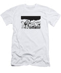 1 Couple in Kitchen and Food Burning Csa Images T-Shirt