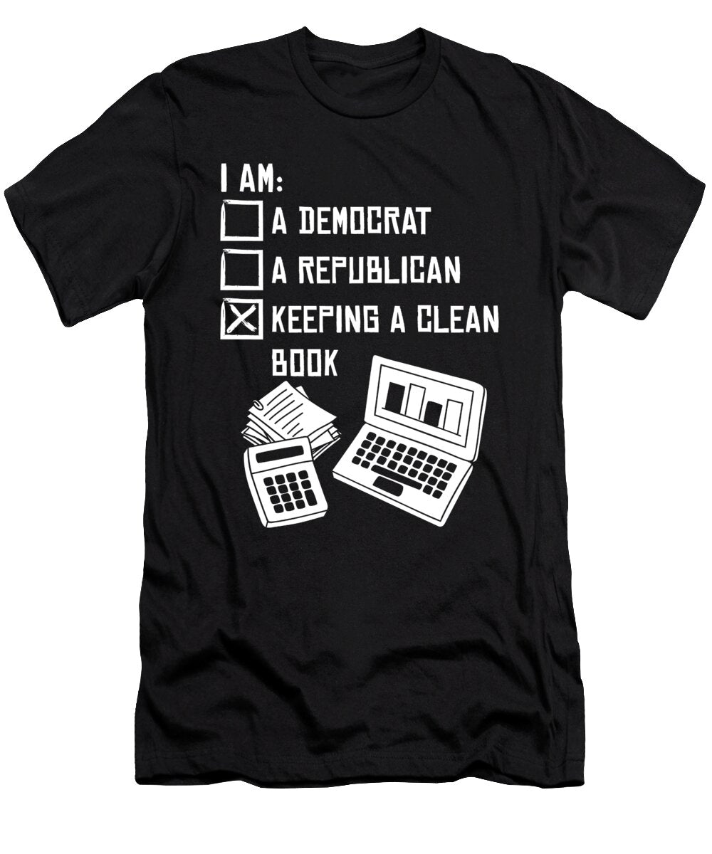 1 Cpa Accountant Accountancy Accounting Finance Bookkeeper Crazy Squirrel T-Shirt