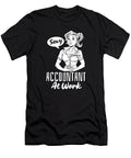 1 Cpa Bookkeeper Accounting Accountancy Sexy Accountant Crazy Squirrel T-Shirt