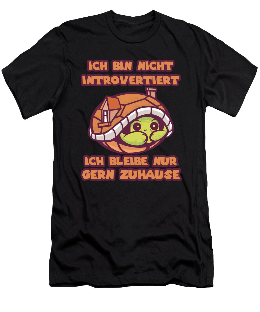 1 Cute Turtle Kawaii Gift for Introvert Benjamin Burkert T-Shirt
