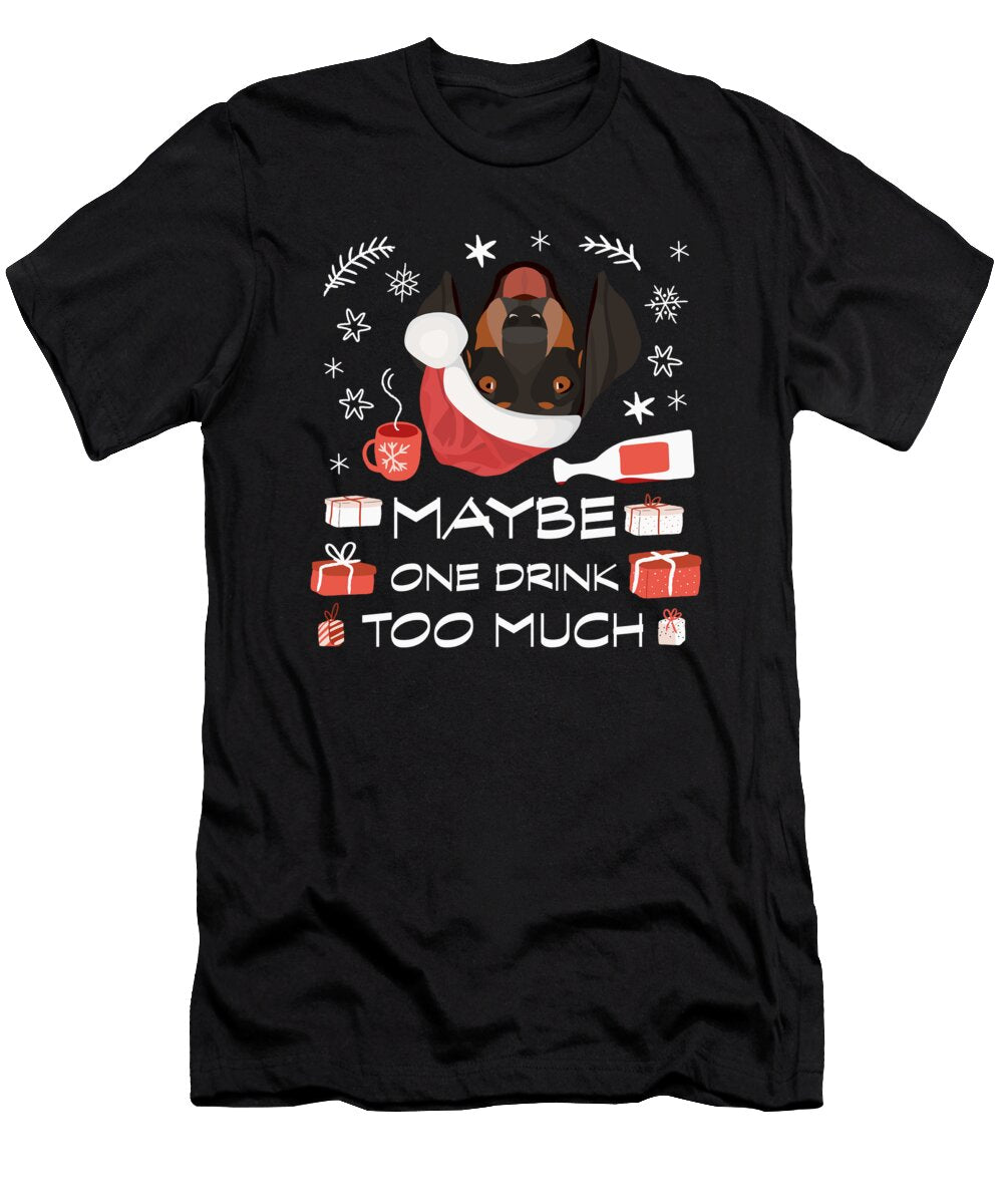 1 Dachshund Drunk Greenoptix T-Shirt