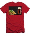 1 Delicious Quesadillas with Chorizo and Fresh Basil and Frothy Mug of Amber Ale Pub Food Feast Olfactoart Studio T-Shirt