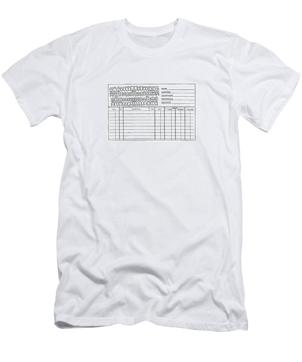 1 Dental Chart Csa Images T-Shirt