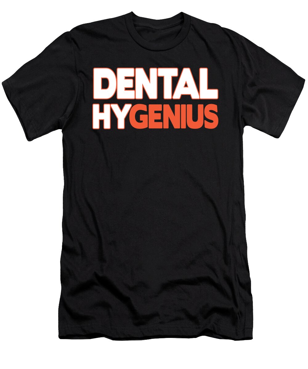 1 Dental Hygenius Dental Hygienist Kanig Designs T-Shirt