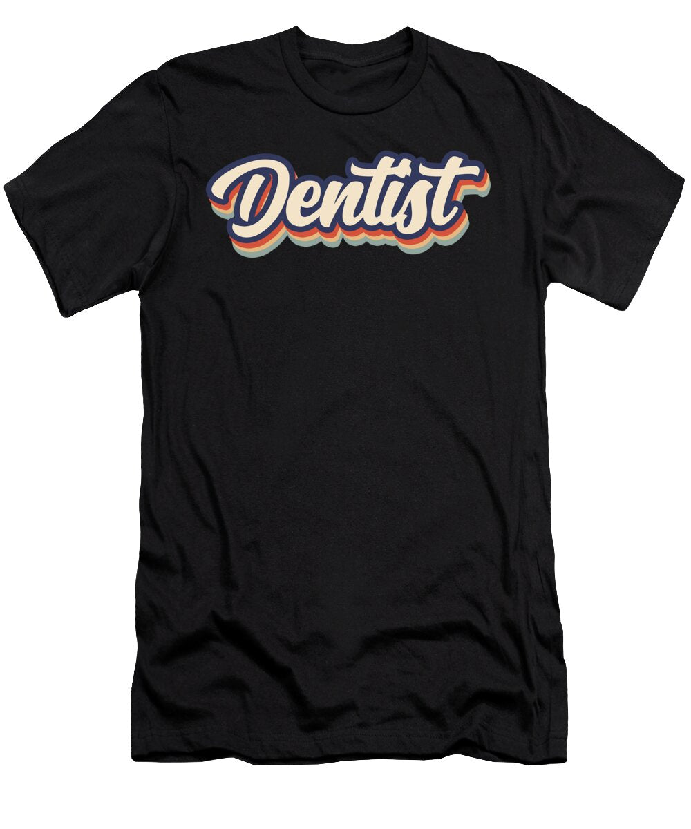 1 Dentist Vintage Colors Bruno T-Shirt