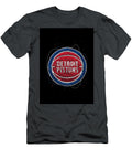 1 Detroit Pistons Basketball NBA Logo Symbol Erwin Saputra T-Shirt