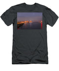 1 Detroit Skyline At Night Michael Rucker T-Shirt