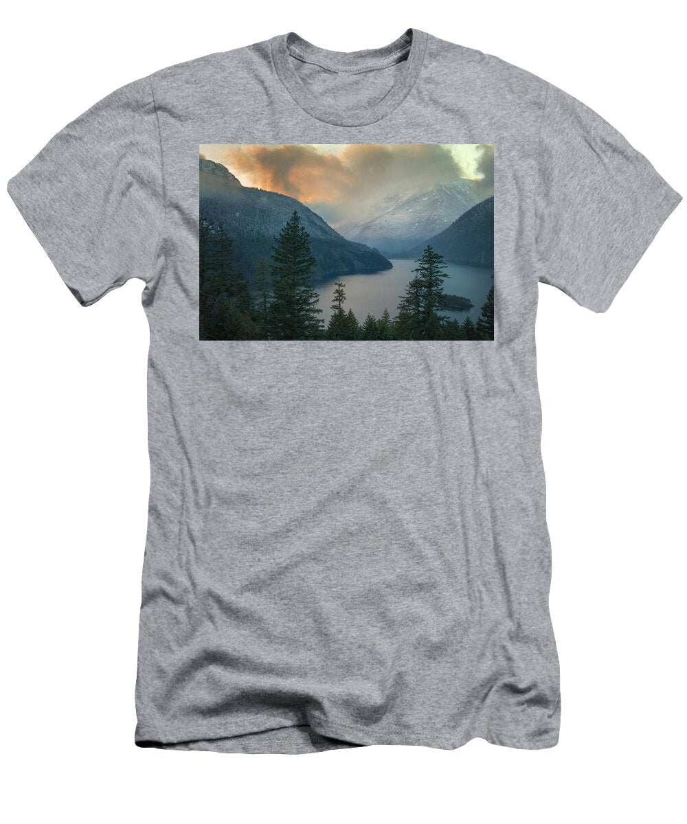 1 Diablo Lake Sunset Ryan Mcginnis T-Shirt