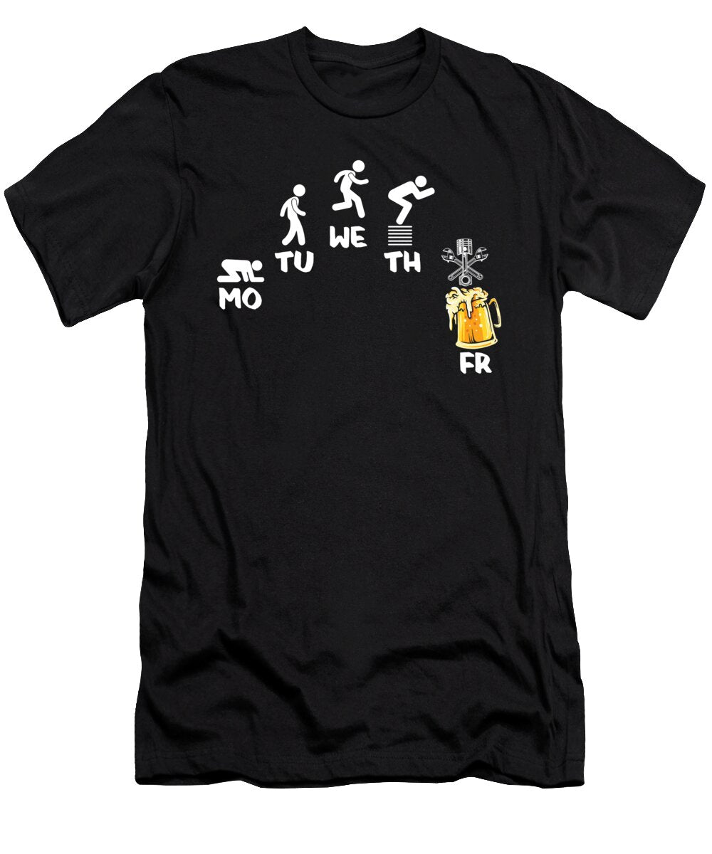 1 Diesel Mechanic Truck Bus Tractor Jonathan Kraske T-Shirt