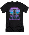 1 Disc Golf Synthwave 90s Vintage Retrowave Sunset Lisa Stronzi T-Shirt