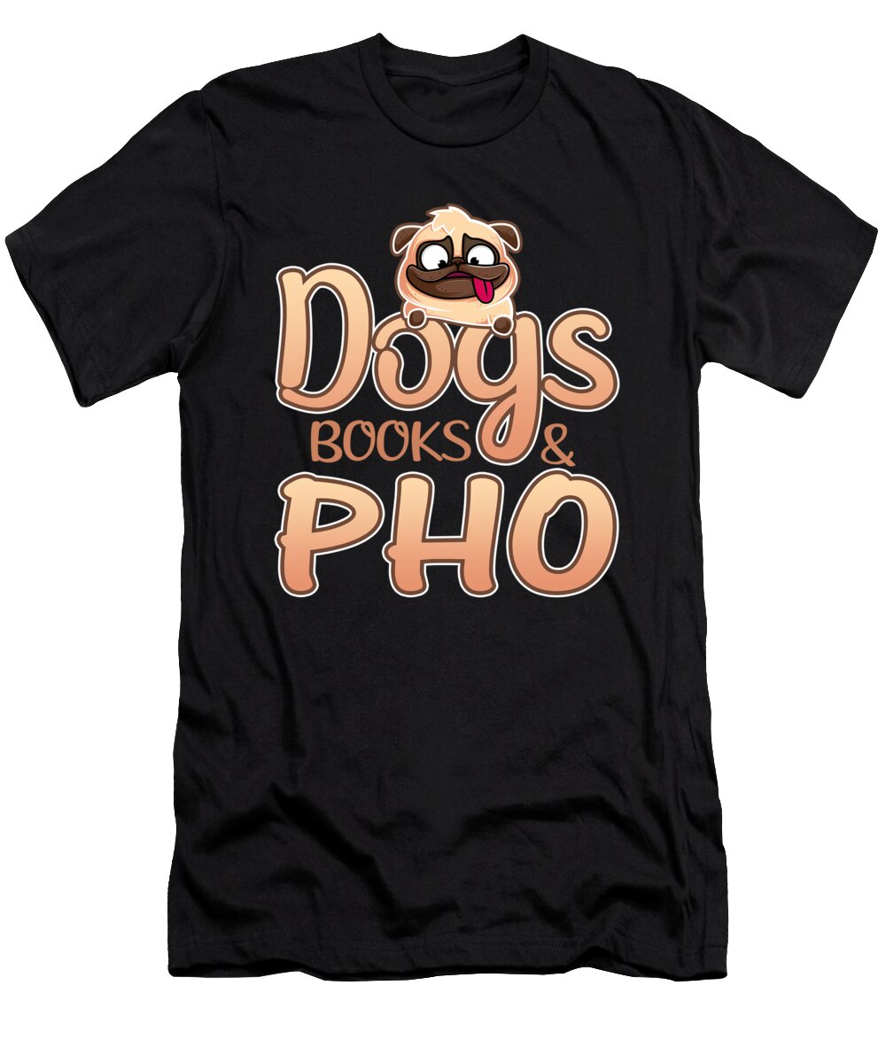 1 Dog Lover Gift Dogs Books and Pho Reader Gift Kanig Designs T-Shirt