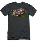 1 Dogs Playing Poker By Jorge Torrones After Cassius Marcellus Coolidge Ver3 Jorge Terrones T-Shirt