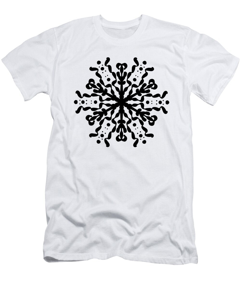 1 Dot Blot Mandala Art Ariel Guevara T-Shirt