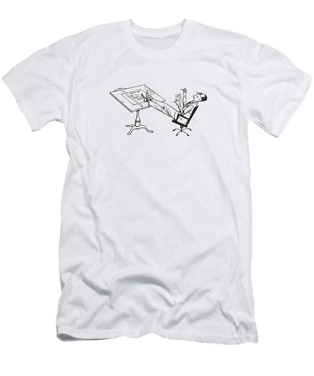 1 Draftsman Relaxing Csa Images T-Shirt