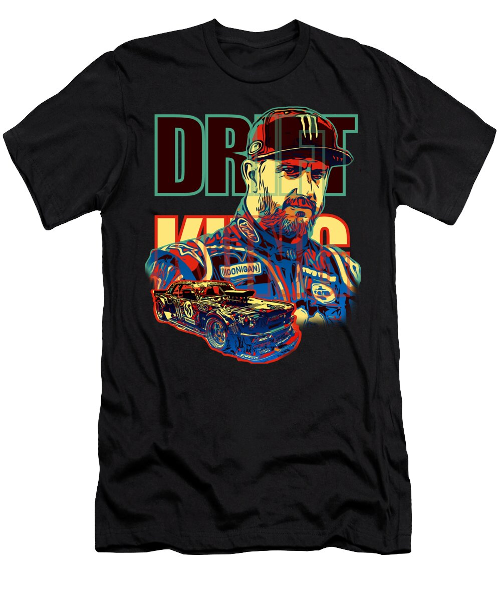 1 Drift King Aw Two Designs T-Shirt