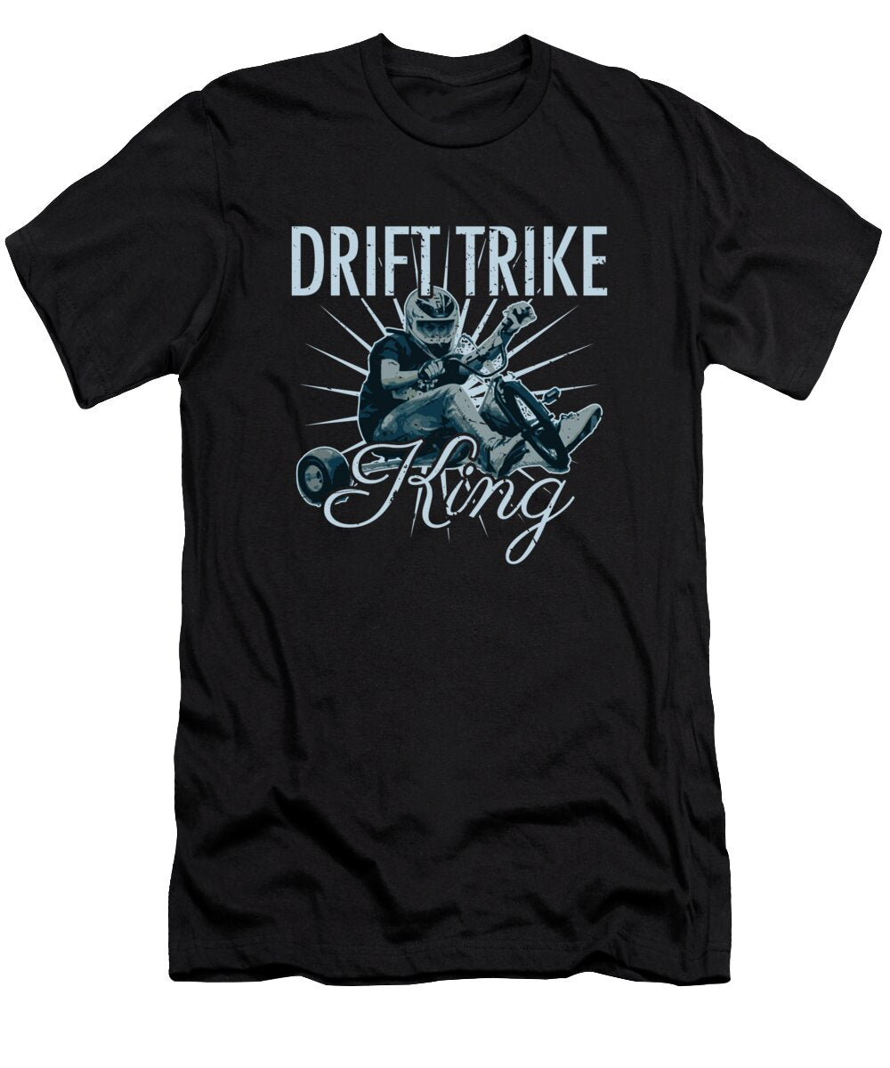 1 Drift Trike King Motorized Drifting Tricycle Drift Trike Marco Rothe T-Shirt