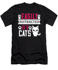 1 Easily Distracted By Cats Jacob Zelazny T-Shirt