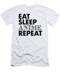1 Eat Sleep Anime Repeat Jacob Zelazny T-Shirt
